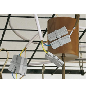 BORNE DE SERVICE POUR LUMINAIRES, GRIS - Velleman