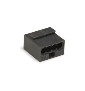 BORNE MICRO POUR BOÎTE DE DÉRIVATION 4 CONDUCTEURS, GRIS FONCÉ - Velle