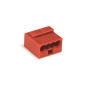BORNE MICRO POUR BOÎTE DE DÉRIVATION 4 CONDUCTEURS, ROUGE BORNE MICRO POUR BOÎTE DE DÉRIVATION 4 CONDUCTEURS, ROUGE