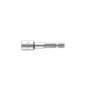 Wiha Douille pour clé à douille magnétique, Standard 55 mm Six pans mâle 1/4" (04634) 7,0