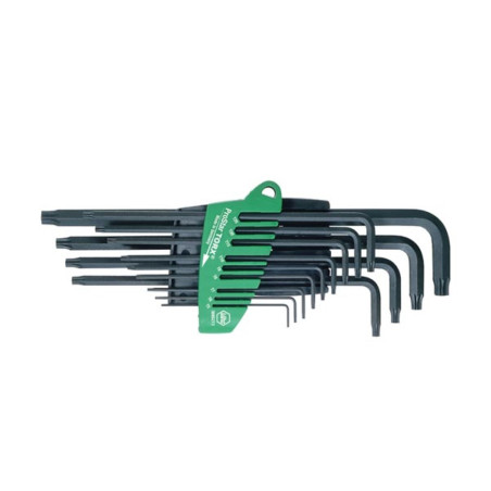 Wiha Jeu de clés mâles en étui ProStar TORX, 13 pcs, oxydé noir (24312