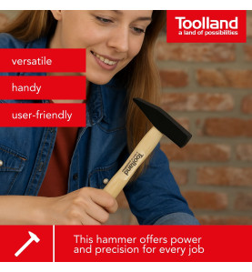 MARTEAU - MANCHE EN BOIS - 300 g - PRL