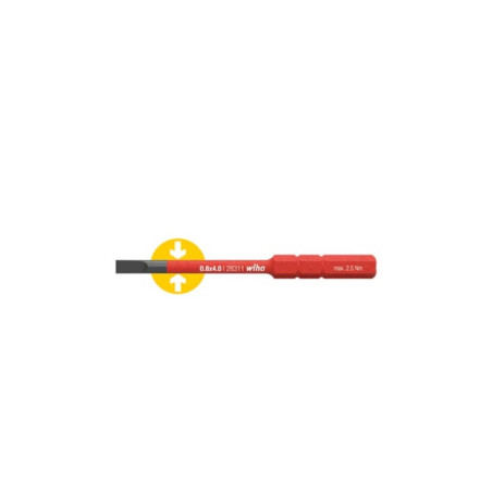 Wiha Embout slimBit electric Fente (34578) 2,5 mm x 75 mm - Velleman