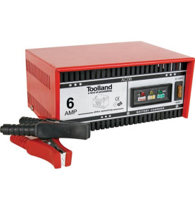CHARGEUR POUR BATTERIE À ACIDE DE PLOMB - 12 V - 6 A - PRL