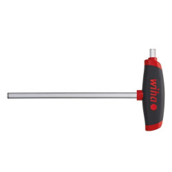 Clé en L Wiha avec poignée en T ComfortGrip Hexagon MagicRing avec ent
