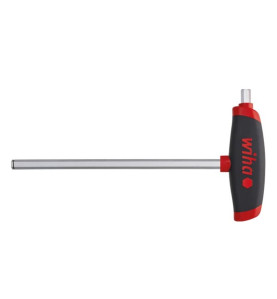 Clé en L Wiha avec poignée en T ComfortGrip Hexagon MagicRing avec ent
