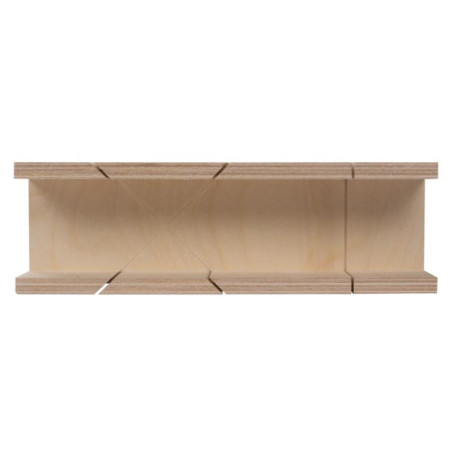 BOÎTE À ONGLETS - 350 x 100 x 42 mm