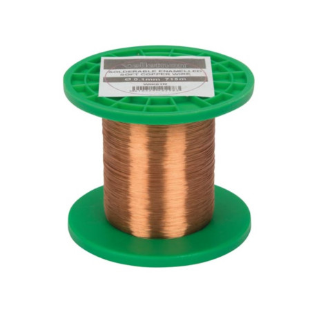 FIL DE BOBINAGE Ø0.1mm - 715m - 1.5kohm - Velleman