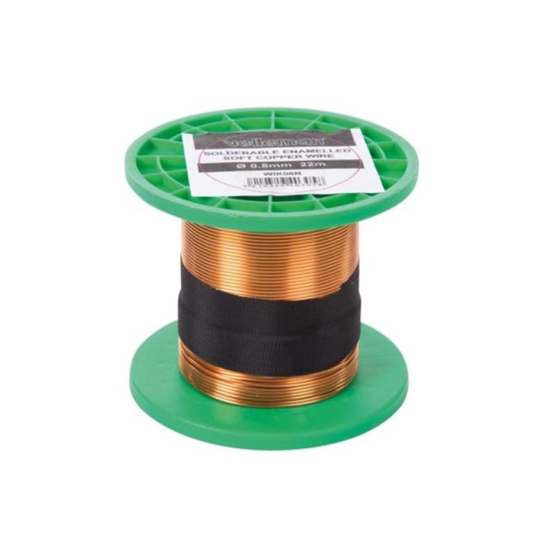 FIL DE BOBINAGE Ø0.8mm - 22m - 0.75 ohm FIL DE BOBINAGE Ø0.8mm - 22m - 0.75 ohm