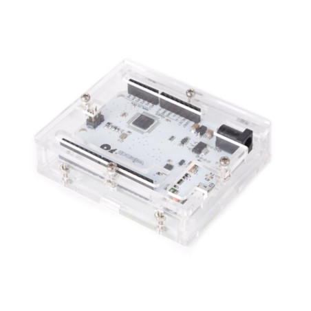 BOÎTIER TRANSPARENT POUR ARDUINO UNO R3