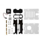 BOÎTIER TRANSPARENT AVEC DISSIPATEURS THERMIQUES ET VENTILATEUR POUR RASPBERRY PI 4