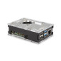 BOÎTIER TRANSPARENT AVEC DISSIPATEURS THERMIQUES ET VENTILATEUR POUR RASPBERRY PI 4