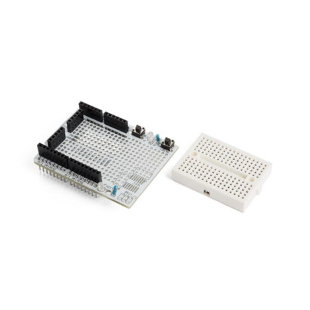 CARTE D'EXPERIMENTATION AVEC MINI PLATINE D'ESSAI POUR ARDUINO UNO - V