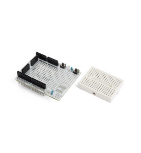 CARTE D'EXPERIMENTATION AVEC MINI PLATINE D'ESSAI POUR ARDUINO UNO - V