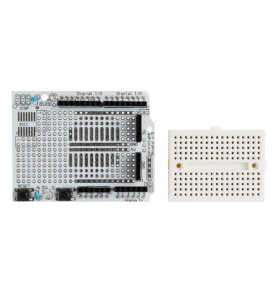 CARTE D'EXPERIMENTATION AVEC MINI PLATINE D'ESSAI POUR ARDUINO UNO - V