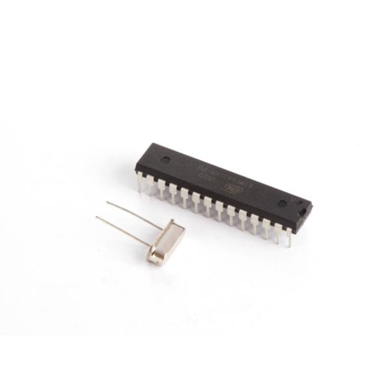 ATMEGA328P CI MCU AVEC BOOTLOADER ARDUINO UNO ET 16 MHz CRYSTAL