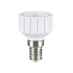 ADAPTATEUR DE DOUILLE E14 VERS GU10