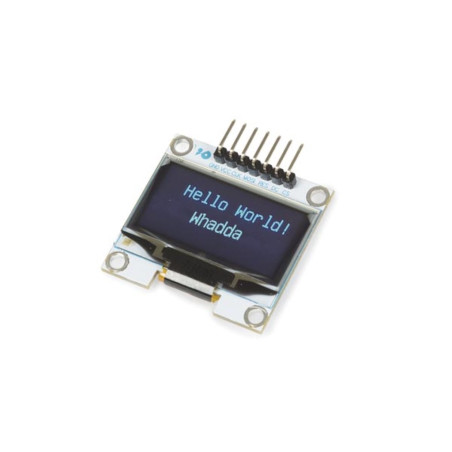 ÉCRAN OLED 1.3" POUR ARDUINO (DRIVER SH1106, SPI) - Velleman