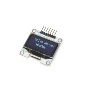 ÉCRAN OLED 1.3" POUR ARDUINO (DRIVER SH1106, SPI) - Velleman
