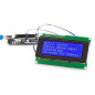 MODULE LCD 20x4 I²C POUR ARDUINO - RÉTROÉCLAIRAGE BLEU