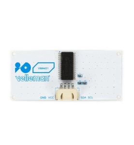 PANNEAU MATRICE LED 8x16 I²C POUR ARDUINO - BLEU - Velleman