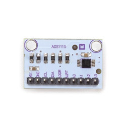 ADS1115 CONVERTISSEUR ADC 16 bits, 4 CANAUX AVEC AMPLIFICATEUR PROGRAMMABLE