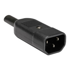 CONNECTEUR AC MÂLE - POUR CÂBLE - 10 A - Velleman