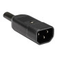 CONNECTEUR AC MÂLE - POUR CÂBLE - 10 A