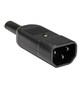 CONNECTEUR AC MÂLE - POUR CÂBLE - 10 A - Velleman
