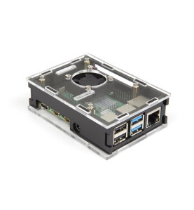 KIT DE DÉMARRAGE AVEC RASPBERRY PI 4  (4 Go) AVEC BOÎTIER DE REFROIDIS