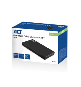 Boîtier USB 3.2 Gen1 2.5" pour disques durs et SSD SATA - Velleman