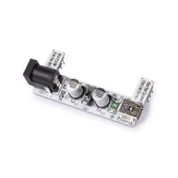 MODULE D'ALIMENTATION POUR BREADBOARD -  2 CANAUX - 3.3 V / 5 V - Vell