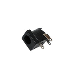 EMBASE CHASSIS D'ALIMENTATION 2.1mm / 5.5mm CONNEXIONS A SOUDER - Vell