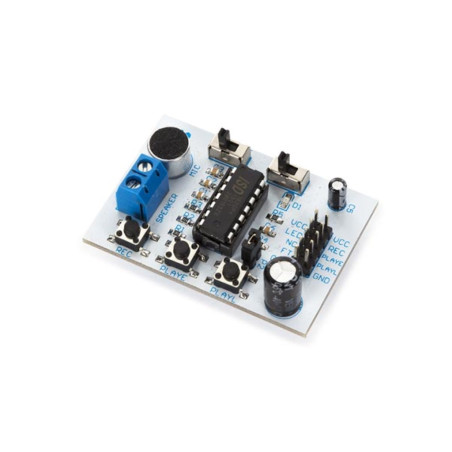 MODULE D'ENREGISTREMENT/LECTURE AUDIO ISD1820 - Velleman