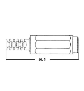 CONNECTEUR D'ALIMENTATION CC FEMELLE  2.5 x 5.5mm - Velleman