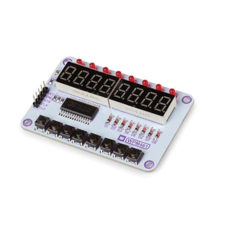 TM1638 MODULE AVEC AFFICHEURS ET BOUTONS