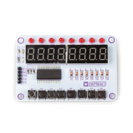 TM1638 MODULE AVEC AFFICHEURS ET BOUTONS