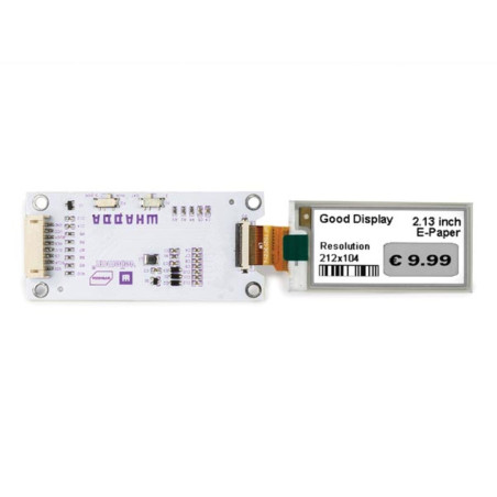 MODULE D'AFFICHAGE E-INK 2.13 POUCES - NOIR / BLANC
