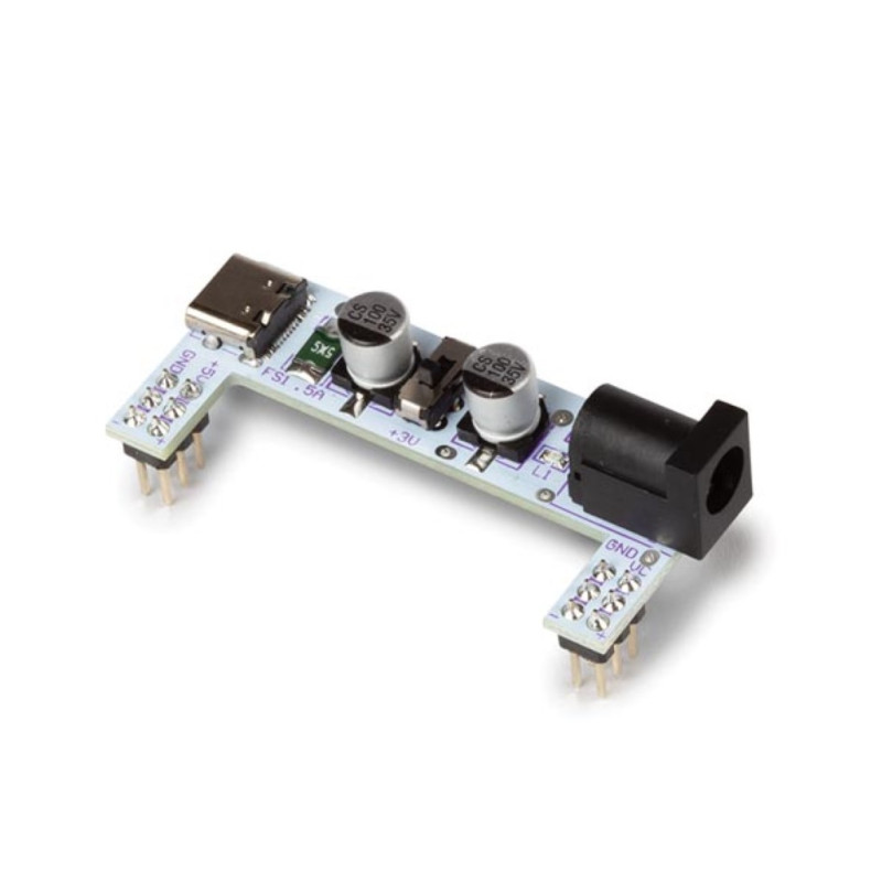 MODULE D'ALIMENTATION POUR PLATINE D'ESSAI 3.3 V/5 V MODULE D'ALIMENTATION POUR PLATINE D'ESSAI 3.3 V/5 V