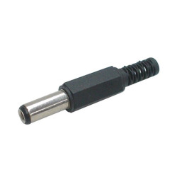 FICHE D'ALIMENTATION MALE 2.5 x 5.5 x 14mm - Velleman