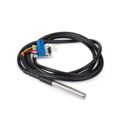 CAPTEUR DE TEMPÉRATURE DS18b20 & ADAPTATEUR COMPATIBLE AVEC ARDUINO - 