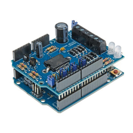 MOTOR &  POWER SHIELD POUR ARDUINO