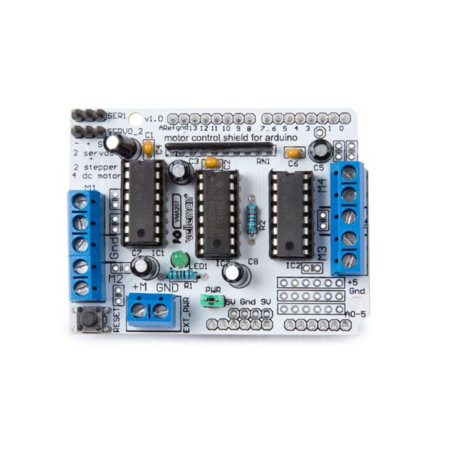 SHIELD CONTÔLEUR DE MOTEURS L293D POUR ARDUINO