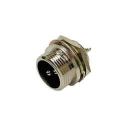 EMBASE MALE MULTICONTACTS POUR CHASSIS - 8 CONTACTS - Velleman