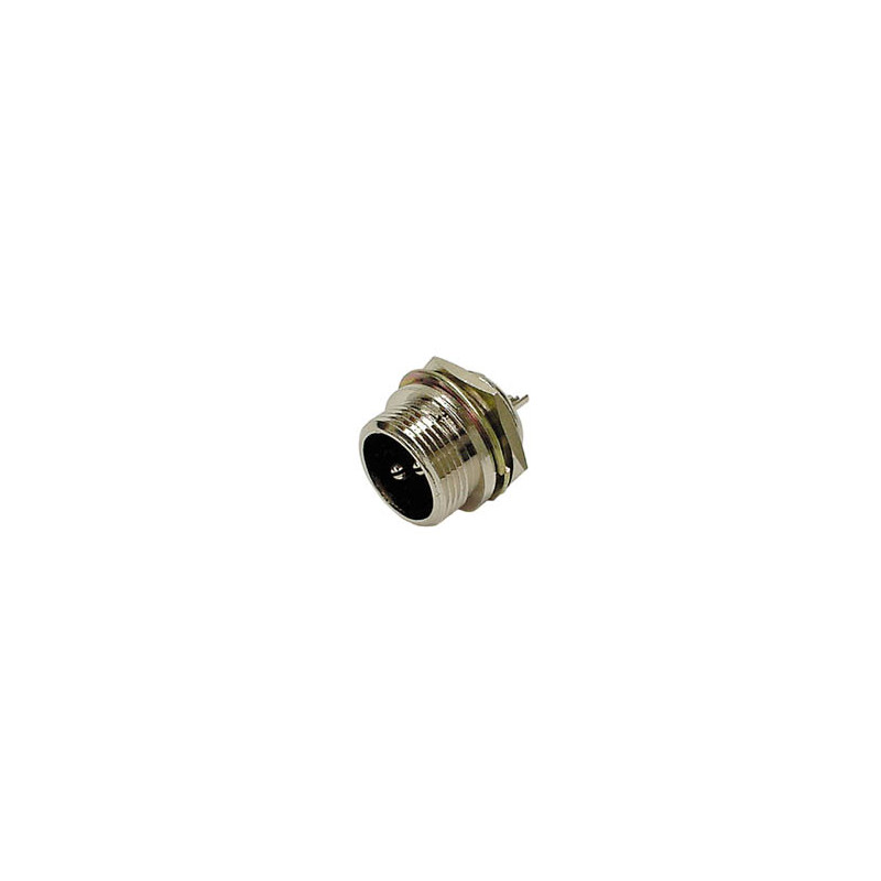 EMBASE MALE MULTICONTACTS POUR CHASSIS - 8 CONTACTS