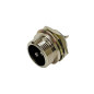 EMBASE MALE MULTICONTACTS POUR CHASSIS - 8 CONTACTS