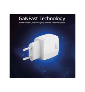Chargeur USB, 1 x USB-C, 1 x USB-A, fonction Power Delivery, 20W, 1,7A