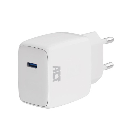 Chargeur USB, 1 x USB-C, fonction Power Delivery, 35W, 1,75A, blanc - 