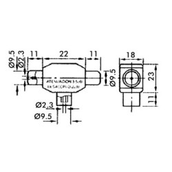 REPARTITEUR COAXIAL TV