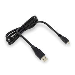 Câble de charge/données USB 2.0 A mâle - micro B mâle 1 mètre - Vellem